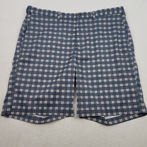Cool 18 Pro mens plaid golf shorts